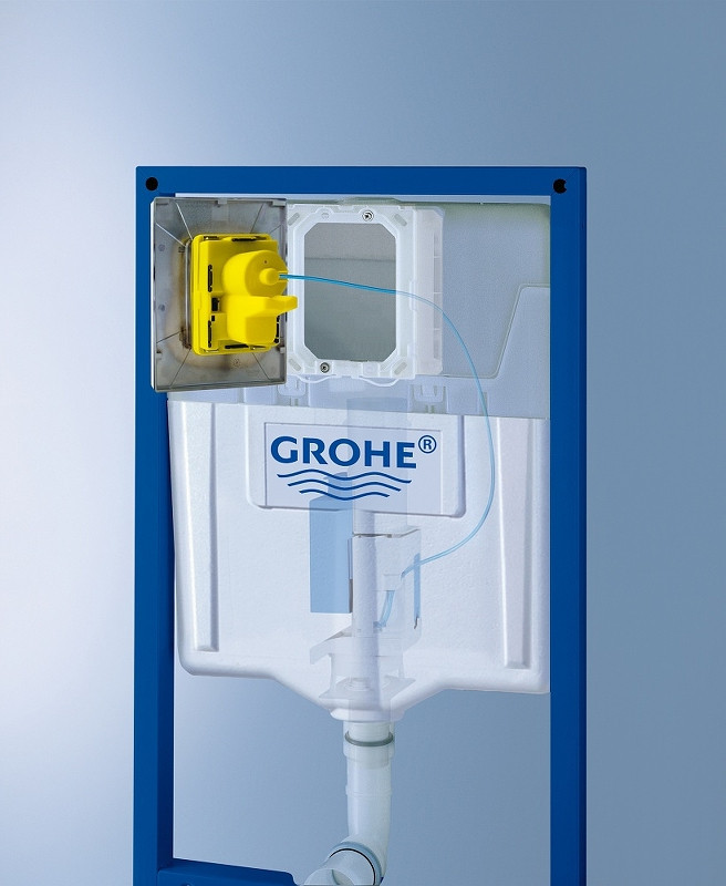 Комплект унитаза BelBagno Amanda BB051CHR+BB051SC с инсталляцией Grohe Rapid SL 38775001