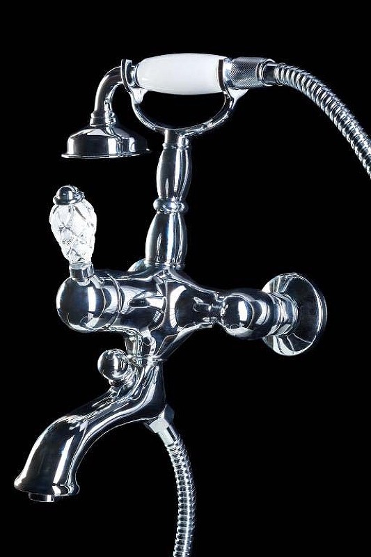 Смеситель для ванны Boheme Crystal 263-CRST