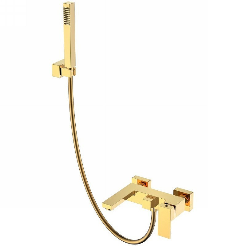 Смеситель для ванны Boheme Qubic 473-G
