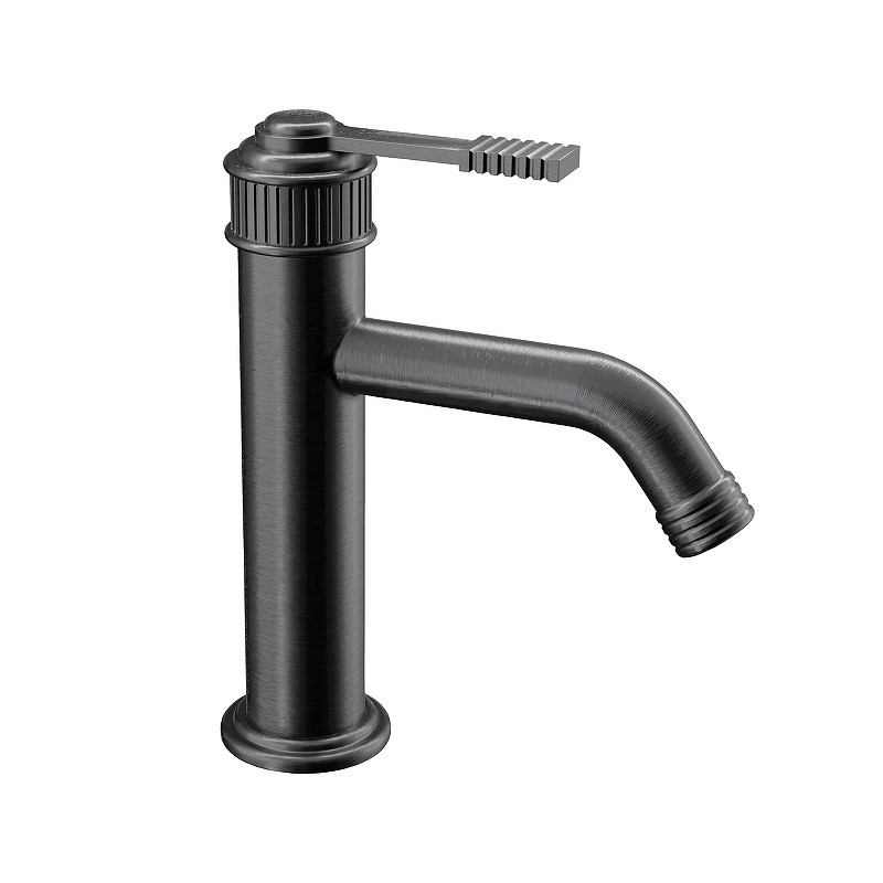 Смеситель для раковины Remer Atelier AL12CFP цвет Черный брашированный хром