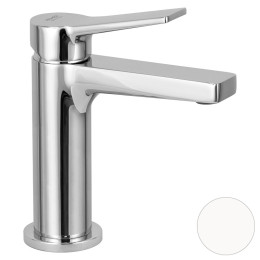 Смеситель для раковины Remer Slash Dot SL12BO цвет Белый матовый
