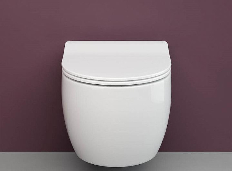 Комплект унитаза с инсталляцией Ceramicanova Play CN3001_121002CH цвет Белый с сиденьем Микролифт и клавишей смыва цвет Хром глянцевый