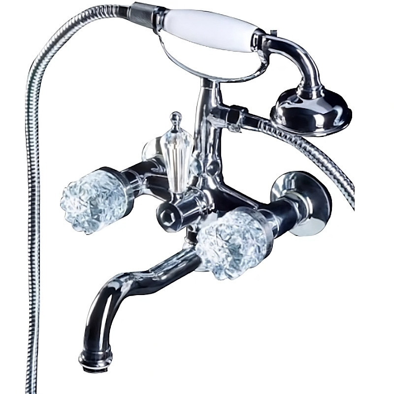 Смеситель для ванны Boheme Crystal 273-CRST
