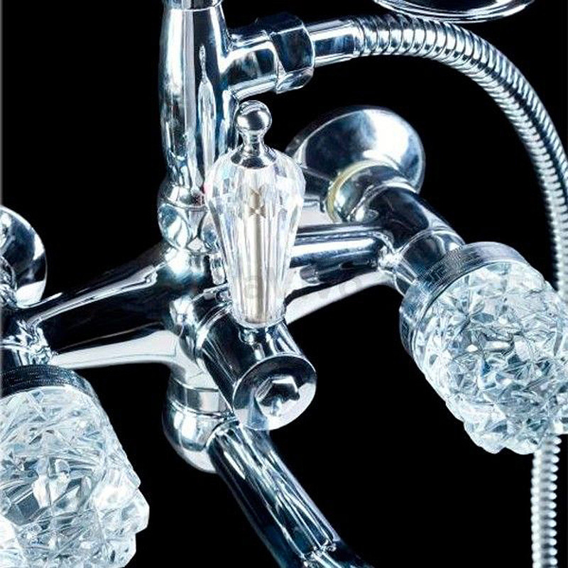 Смеситель для ванны Boheme Crystal 273-CRST