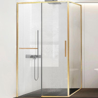 Душевой уголок Vincea Slim Soft 140x100 VSR-1SS1014CLG