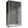 Душевой уголок Abber Schwarzer Diamant 140x60 AG30140MH-S60M-S60M профиль Хром стекло матовое
