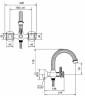 Смеситель для ванны Cezares Olimp VD OLIMP-VD-02-O