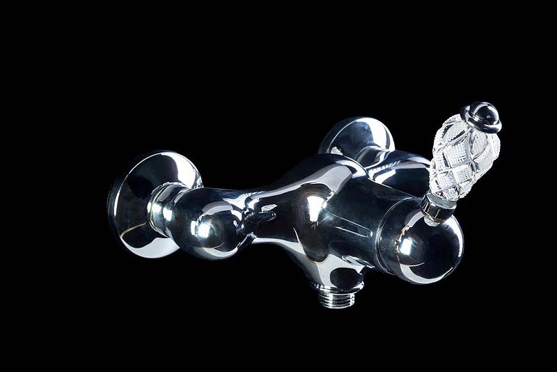 Смеситель для душа Boheme Crystal 264-CRST
