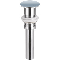 донный клапан Ceramicanova CN2000MHL click-clack Серо-голубой матовый