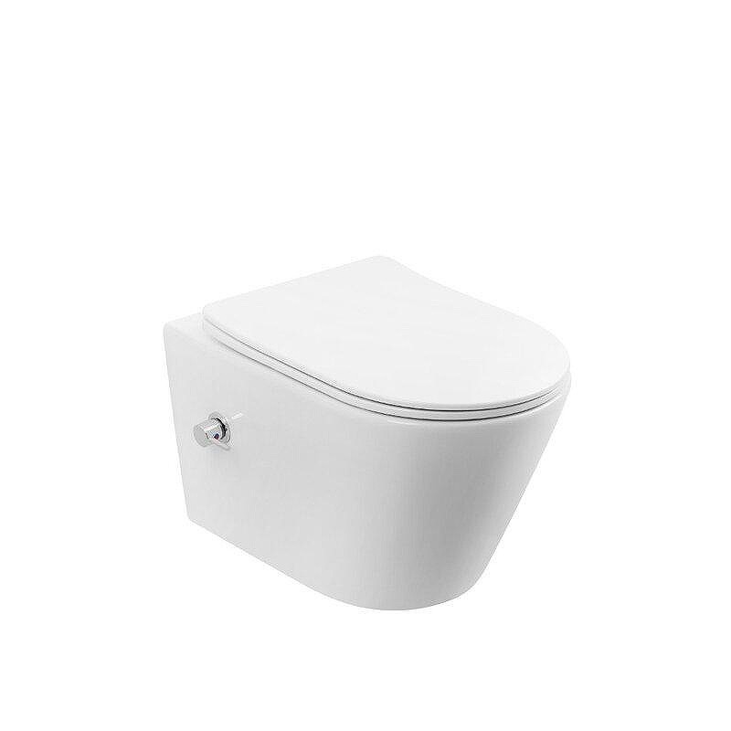 Унитаз биде Boheme Avva 973-SET-2-W подвесной