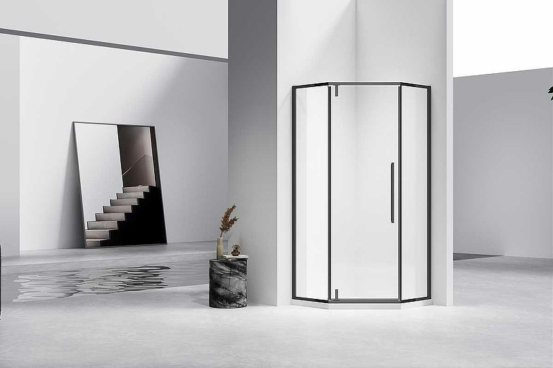 Душевой уголок Vincea Slim-N 90x90 VSP-4SN900CLB