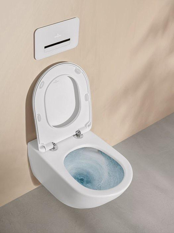 Унитаз Villeroy&Boch Antao 4674T0RW подвесной цвет Stone White без сиденья