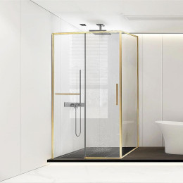 Душевой уголок Vincea Slim Soft 150x100 VSR-1SS1015CLG