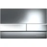 Комплект унитаза с инсталляцией Ceramicanova Metropol CN4002MB_1002CH_1000 с сиденьем Микролифт и клавишей смыва Хром