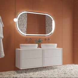 Зеркало Cezares Giubileo 140 CZR-SPC-GIUBILEO-1400-800-TCH-WARM с подсветкой