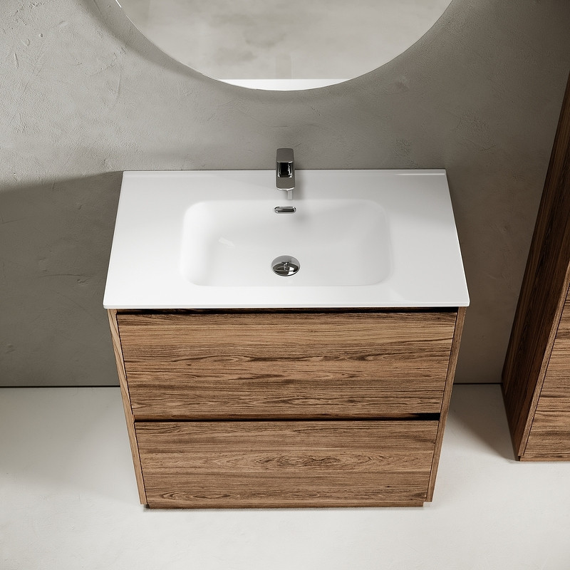 Тумба под раковину Sancos Libra Floor 80 LB80FECH Дуб чарльстон