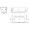 Акриловая ванна BelBagno BB410-1500-780-L 150х78