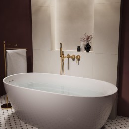 Смеситель для ванны Vincea Villa VTFW-1VL1BG