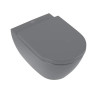 Унитаз Villeroy&Boch Subway 2.0 5614R0I4 подвесной цвет Graphite без сиденья