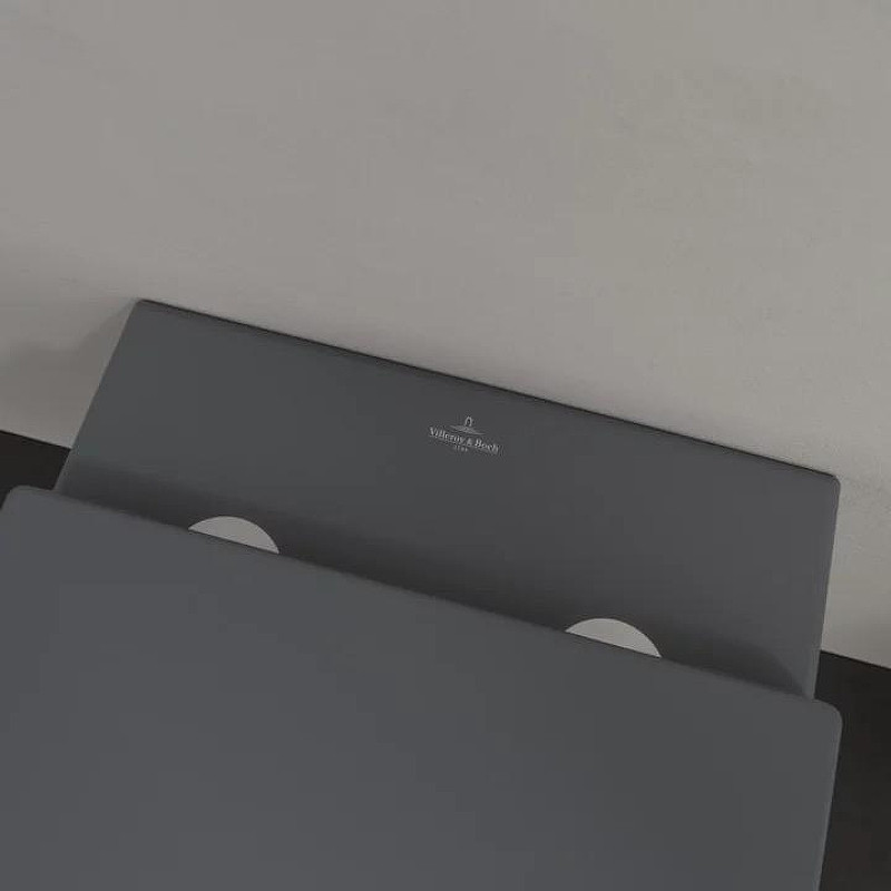 Унитаз Villeroy&Boch Subway 2.0 5614R0I4 подвесной цвет Graphite без сиденья