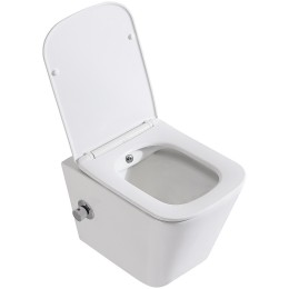 Унитаз биде BelBagno Due BB3103CHR-BS/SC подвесной