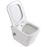 Унитаз биде BelBagno Due BB3103CHR-BS/SC подвесной