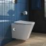 Унитаз биде BelBagno Due BB3103CHR-BS/SC подвесной