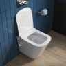 Унитаз биде BelBagno Due BB3103CHR-BS/SC подвесной