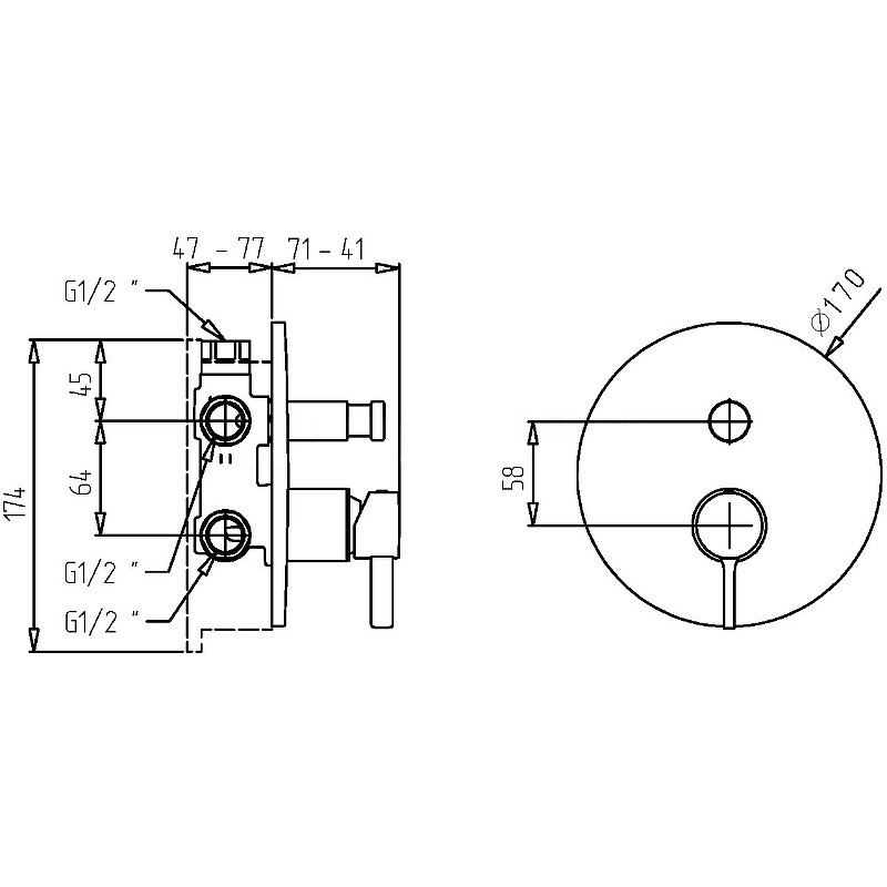 Смеситель для душа Migliore Sirius 28186 Золото