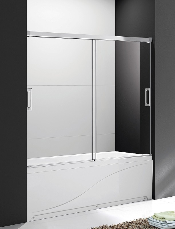 Шторка на ванну Cezares Tandem Soft 180 TANDEM-SOFT-VF-2-180/145-C-Cr-IV