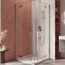 Душевой уголок Cezares Liner 100x100 LINER-A-2-100-C-Cr