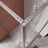 Душевой уголок Cezares Liner 100x100 LINER-A-2-100-C-Cr