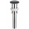 Донный клапан для раковины Ceramicanova CN2000MDH click-clack Темный антрацит матовый