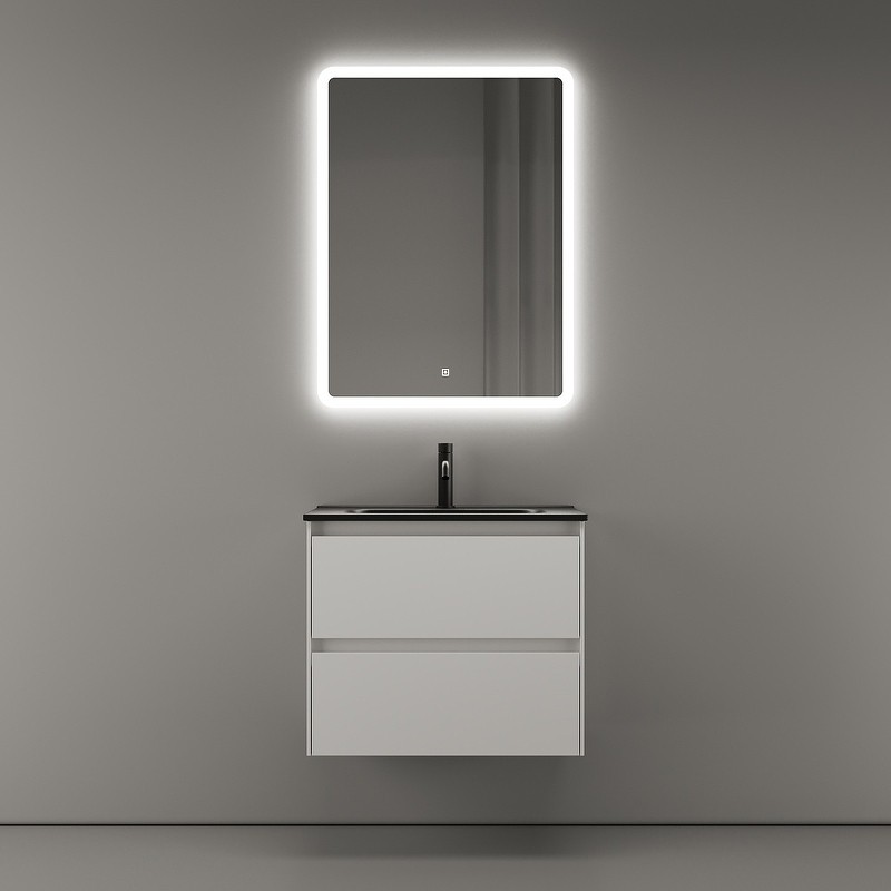 Тумба под раковину Sancos Cento 60 CN60W подвесная Белый глянец