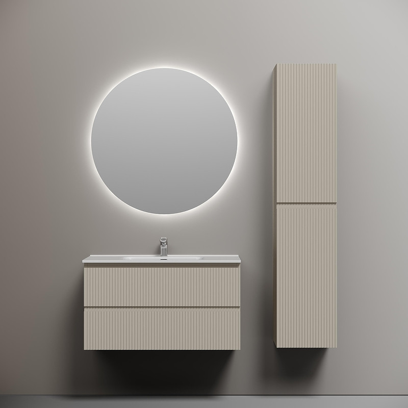 Тумба под раковину Sancos Snob R 90 SNR90CE подвесная Beige Soft