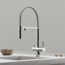 Смеситель для кухни Sancos Imola SC4010CHwh цвет Хром Белый
