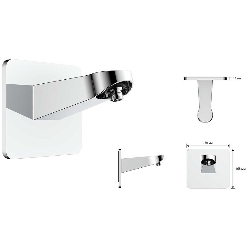 Душевая система Vincea Inspire VSFW-3I21MT3GM с термостатом