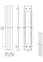 Электрический полотенцесушитель Boheme Flat 725-CB