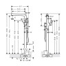 Смеситель для ванны Hansgrohe Talis S 72412000