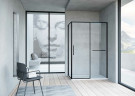 Душевой уголок Vincea Slim Soft 110x80 VSR-1SS8011CLB