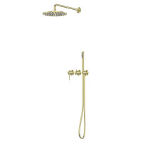 Душевая система Abber Wasser Kreis 316 AF8118BG цвет Золото брашированное