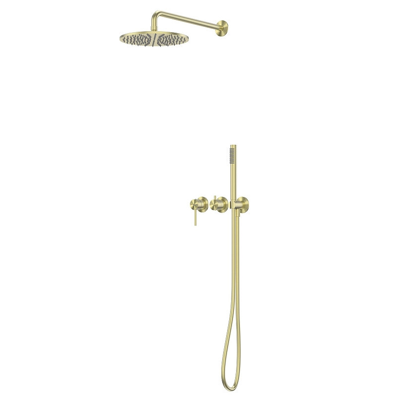 Душевая система Abber Wasser Kreis 316 AF8118BG цвет Золото брашированное