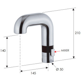 Смеситель для раковины Remer Sensor SE14