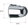 Держатель ручного душа Remer 339SOCFP Черный брашированный хром