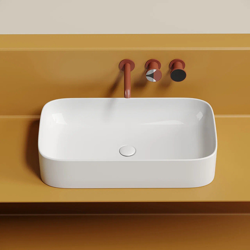 Раковина-чаша Ceramicanova Element 71 CN6054 Белая глянцевая