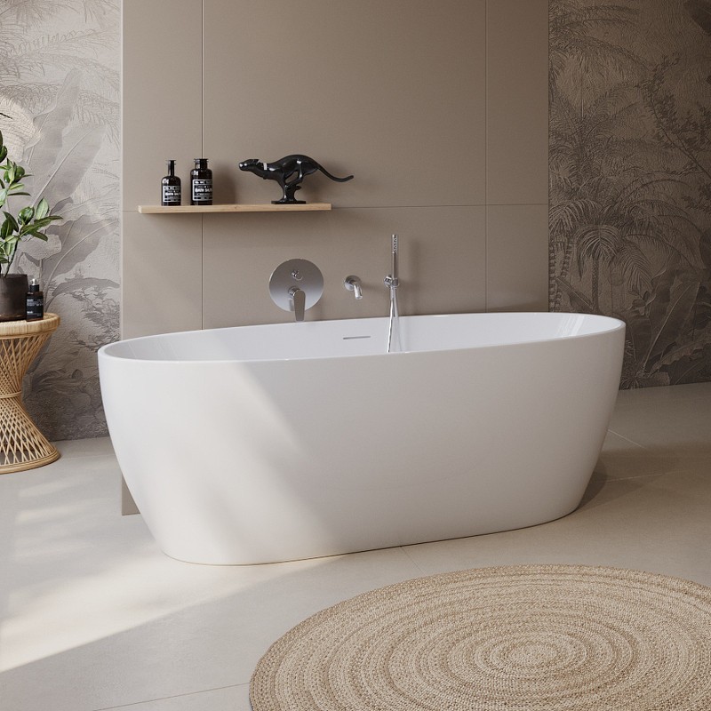 Акриловая ванна BelBagno 170x80 BB414-1700-800