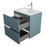 Тумба под раковину BelBagno Uno 60 UNO-600-2C-SO-AO подвесная