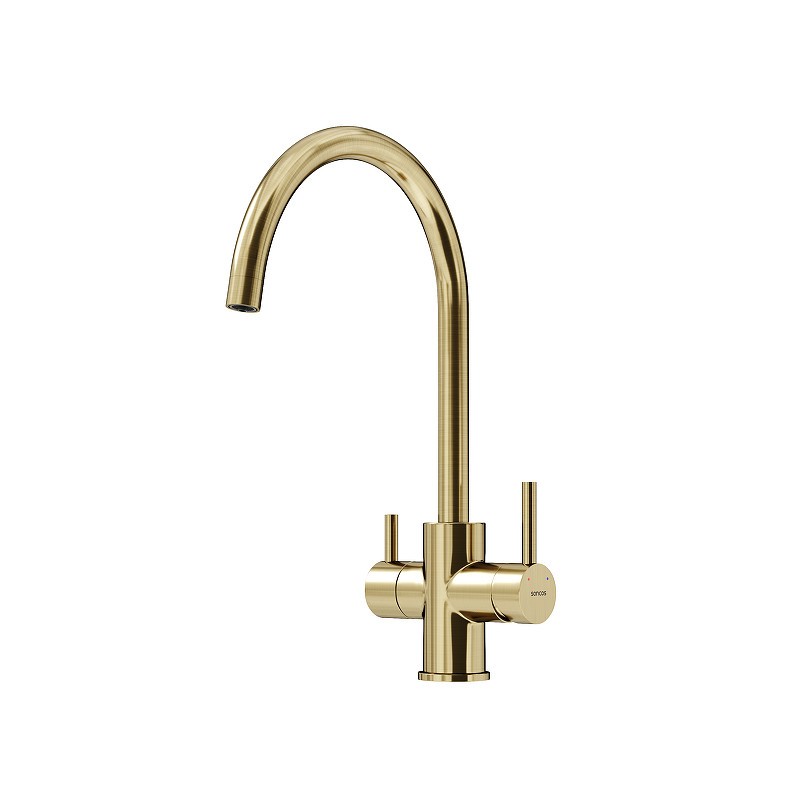 Смеситель для кухни Sancos Taper SC4012BG цвет Золото брашированное
