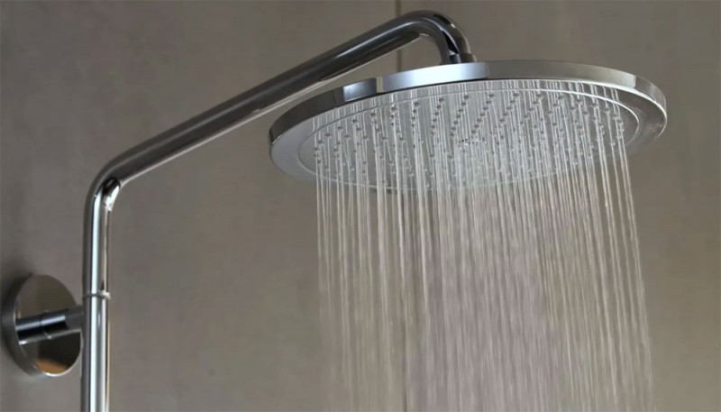 Душевая система Hansgrohe Croma Select S 26890990 с термостатом Полированное золото