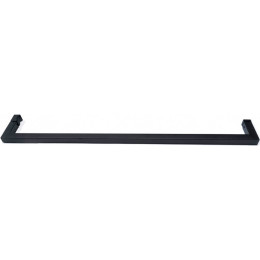Душевой уголок Abber Schwarzer Diamant 110x60 AG30110BH-S60B-S60B профиль Черный стекло прозрачное